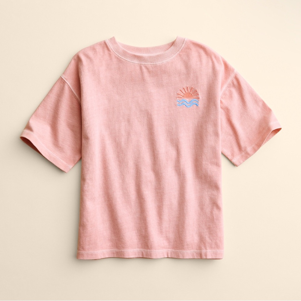 Little Co. by Lauren Conrad Organic Cotton Sun & Wave Tee